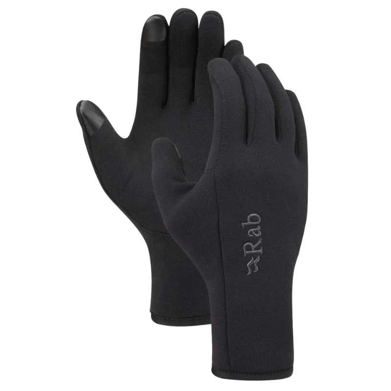 Vyriškos pirštinės Rab Power Stretch Contact Gloves - Juoda - L