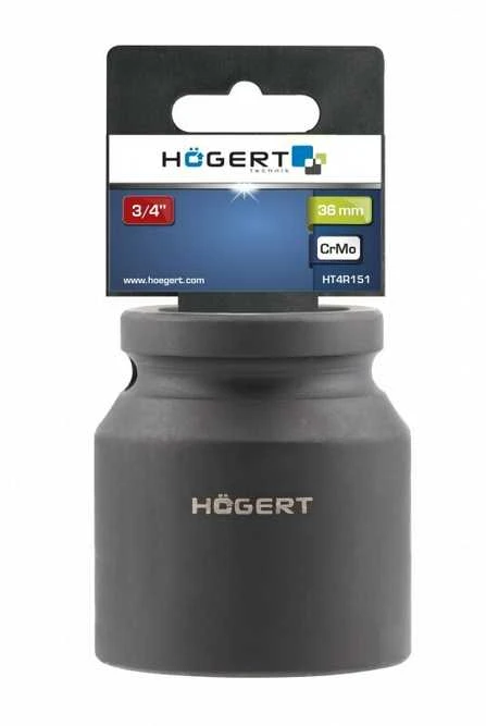 Hogert Trumpasis smūginis lizdas 36 mm