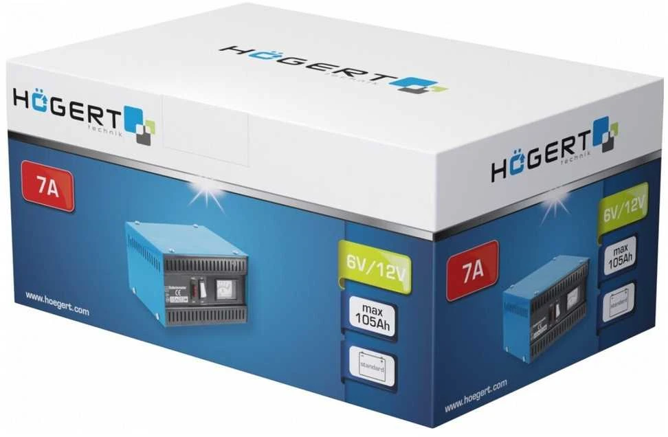 Įkroviklis Hogert HT8G611; 6/12 V