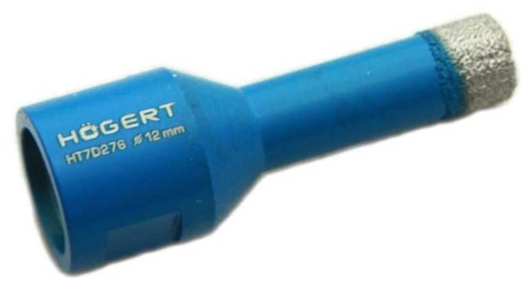 Grąžtas Deimantinė gręžimo karūna Hogert HT7D276; 12 mm