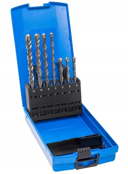 HOGERT SDS BX4 Concrete Drill Bits 7 pcs.