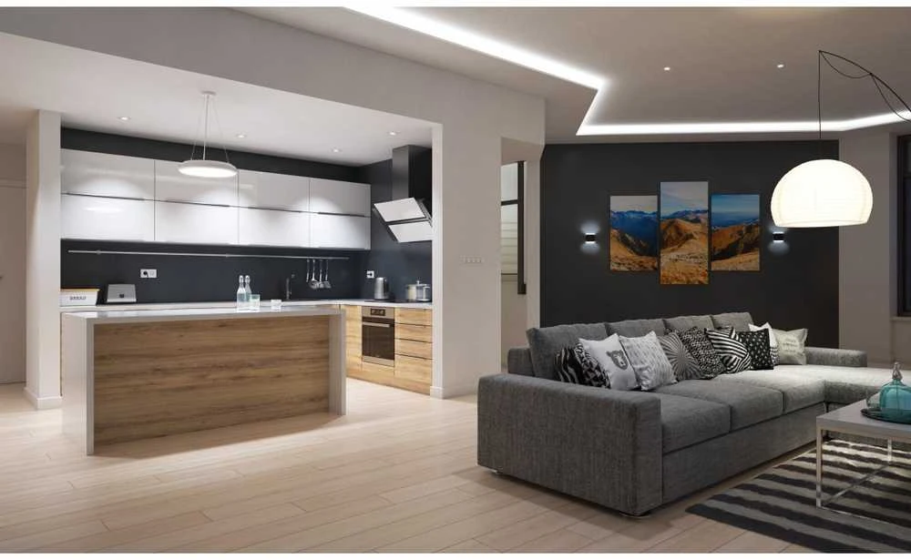GTV Fasadinis šviestuvas dvikryptis LED VALLA, 12W, 960lm, AC220-240V, 50/60Hz, IP54, 4000K