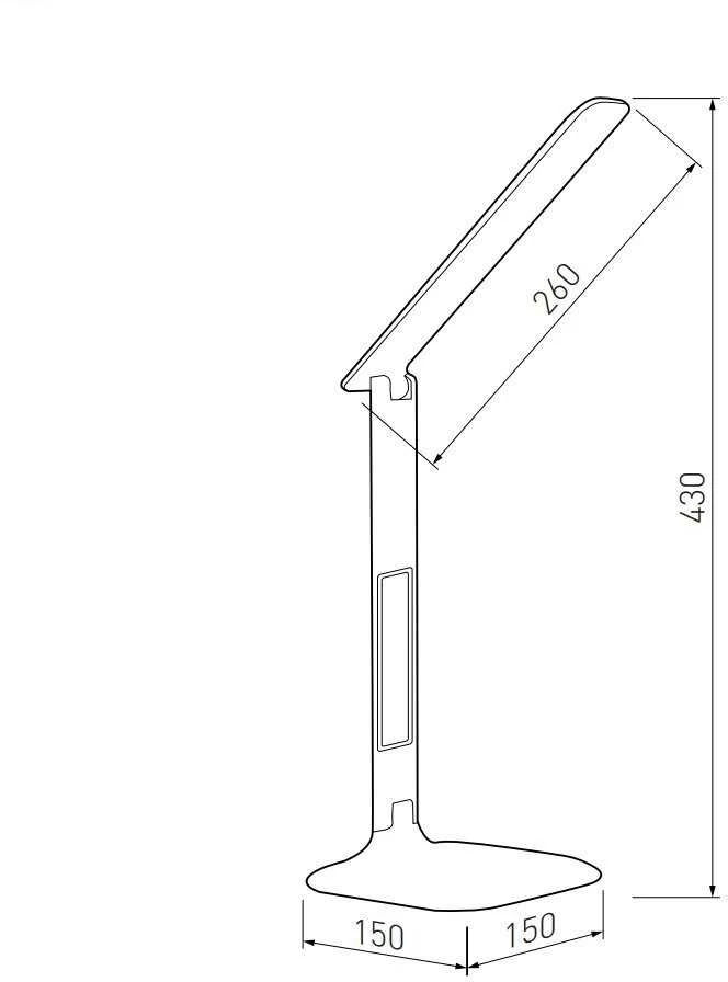 GTV Stalinė lempa GALACTIC LED, 5W, 240lm, AC220-240V, 50/60Hz, keičiamos spalvos (3000K, 4000