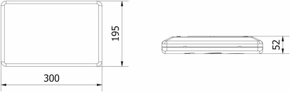GTV LED šviestuvas MACARI su prieblandos jutikliu, 12W, 950lm, AC220-240V, 50 / 60Hz