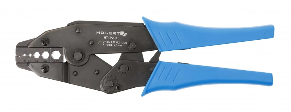 Antgalių presavimo replės Hogert HT1P203; 225 mm