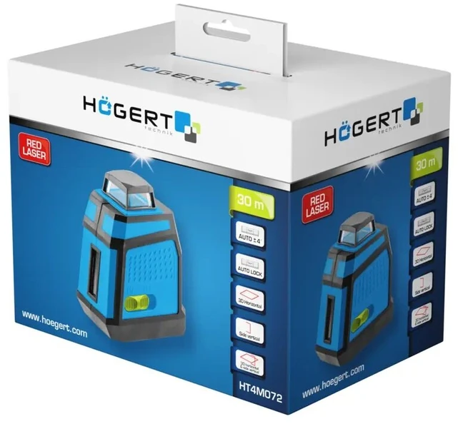 Lazerinis nivelyras Hogert HT4M072