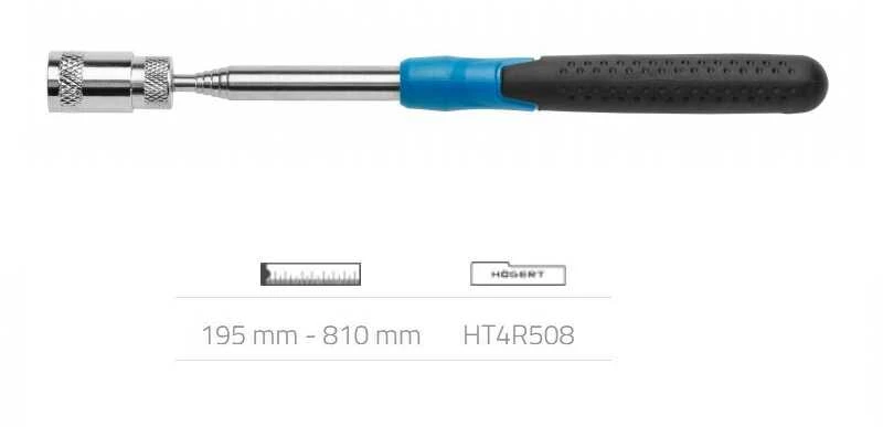 Hogert Magnetinis paėmimo įrankis maks. 3,6kg, 195-810 mm