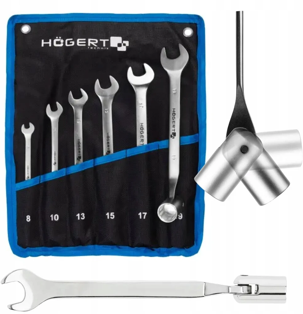 Hogert Socket wrenches 6 pcs.