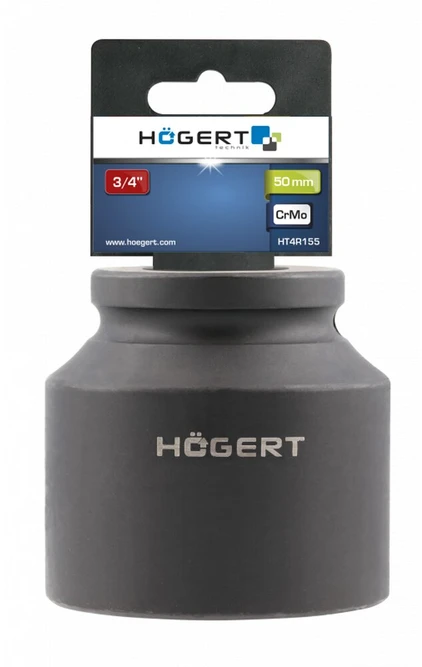 Smūginė sukimo galvutė Hogert HT4R155; 3/4''; 50 mm