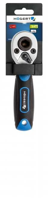 Hogert Rankena su reketu 1/4", 72 dantys, skirta antgaliams ir lizdams, CrMo