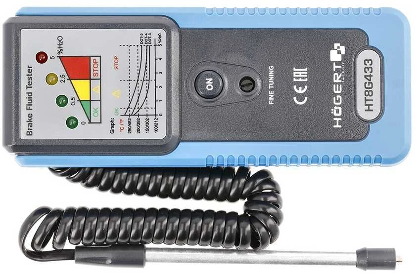 Testeris Hogert HT8G433; 9 V