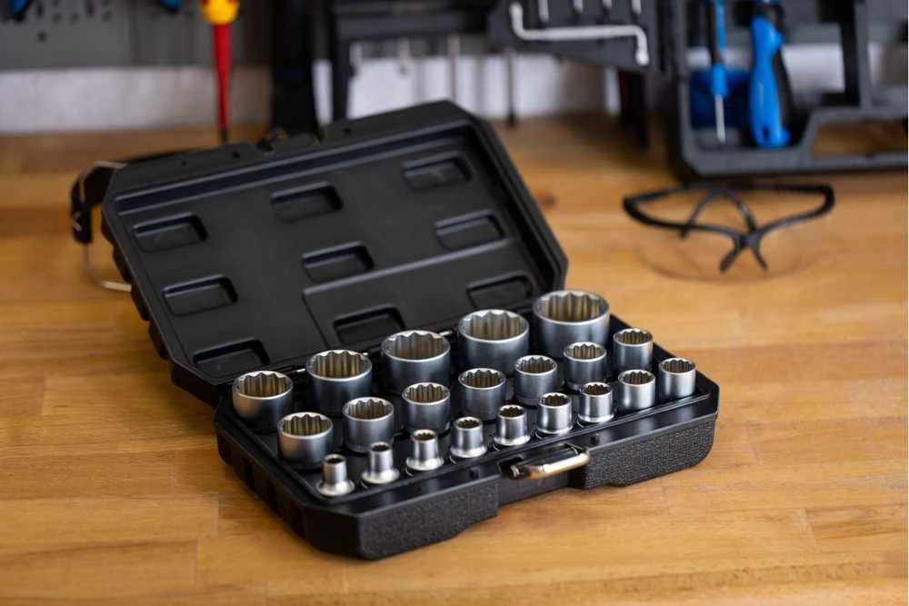 Hogert 1/2" socket wrench set, 21 pcs.