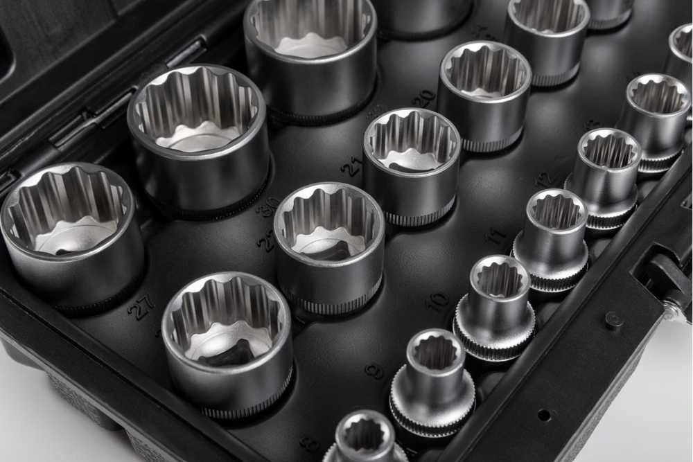 Hogert 1/2" socket wrench set, 21 pcs.