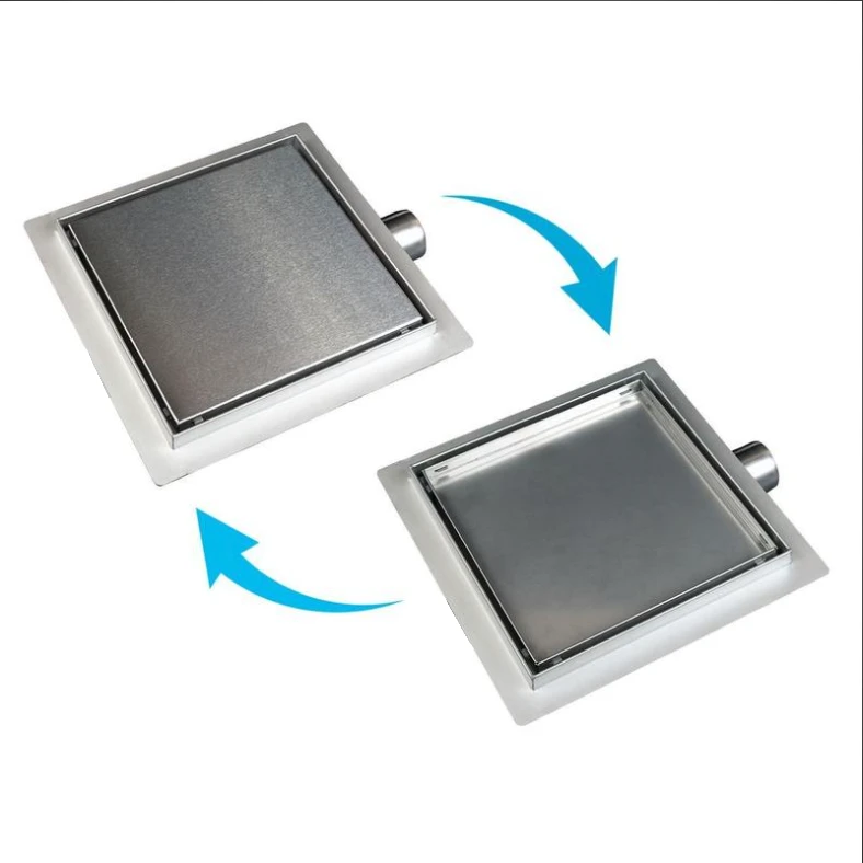 Kvadratinis Trapas Pro Drain 360 2in1 15x15cm Sausas