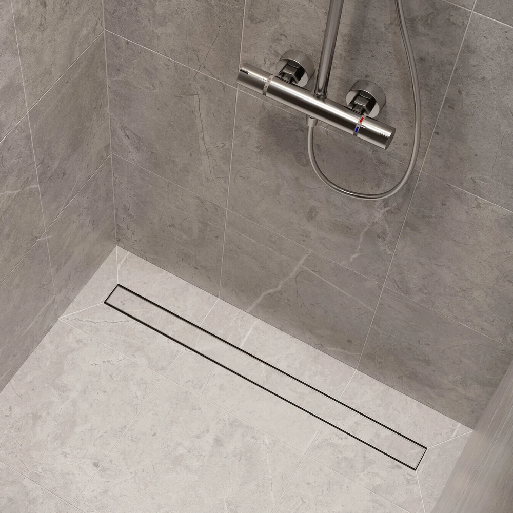 Pro Drain Latakas su įklijuojama plytele Basic (sausas) 60 cm