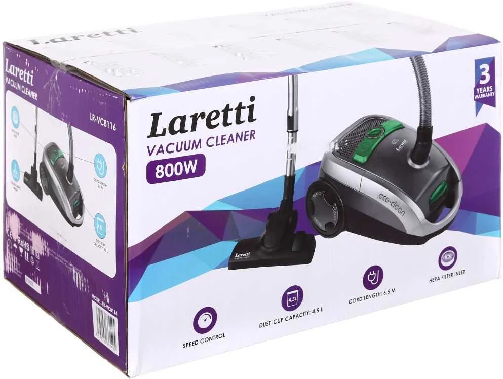 Dulkių siurblys Laretti LR-VC8116