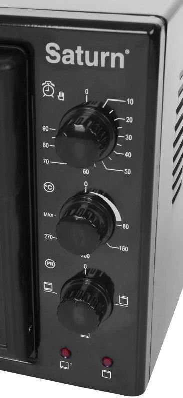 Elektrinė krosnelė Mini orkaitė Saturn ST-EC3803 juodas