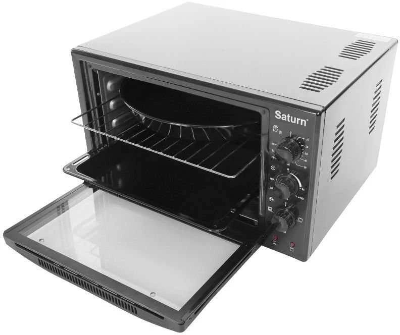 Elektrinė krosnelė Mini orkaitė Saturn ST-EC3803 juodas