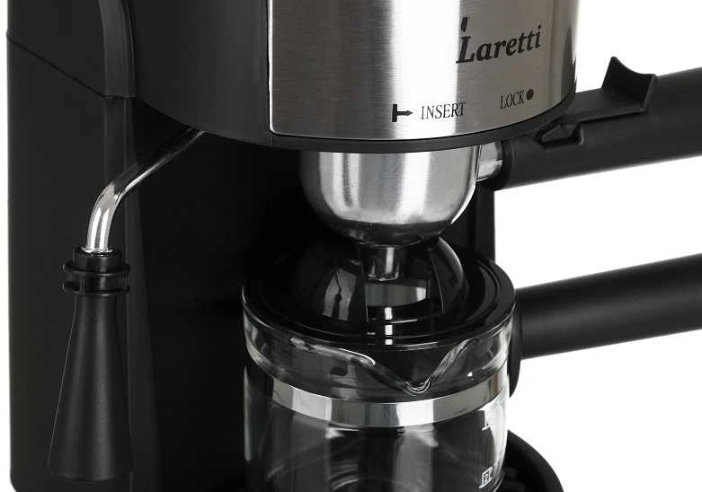 Filtrinis kavos aparatas Laretti LR-CM7917, Be pieno plakimo