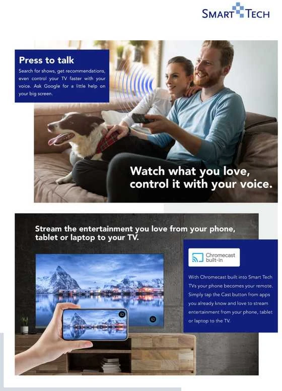 Televizorius FULL HD TV Smart Tech 40FG01V