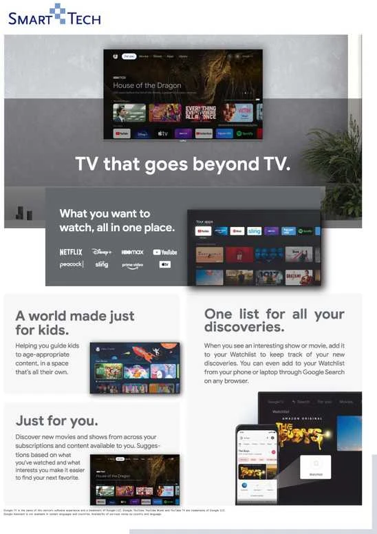 Televizorius FULL HD TV Smart Tech 40FG01V