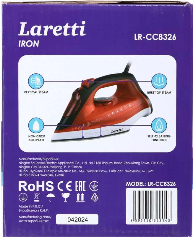 Lygintuvas Laretti LR-CC8326