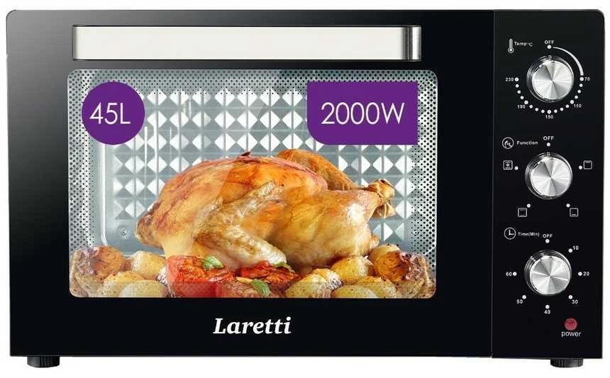 Elektrinė krosnelė Mini krosnelė Laretti LR-EC3900