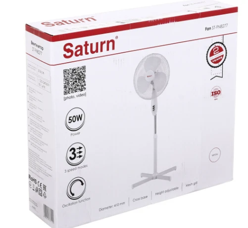 Saturn Grindų ventiliatorius ST-FN8277, 50 W