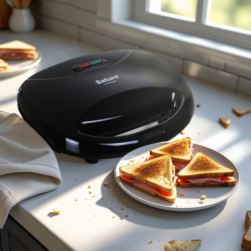 Sumuštinių keptuvas Saturn Sumuštinių keptuvė ST-EC0158