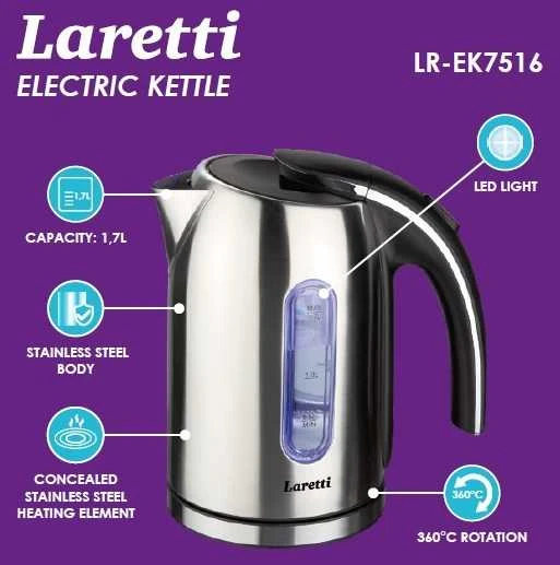 Virdulys Laretti LR-EK7516 1,7L 1850-2200W