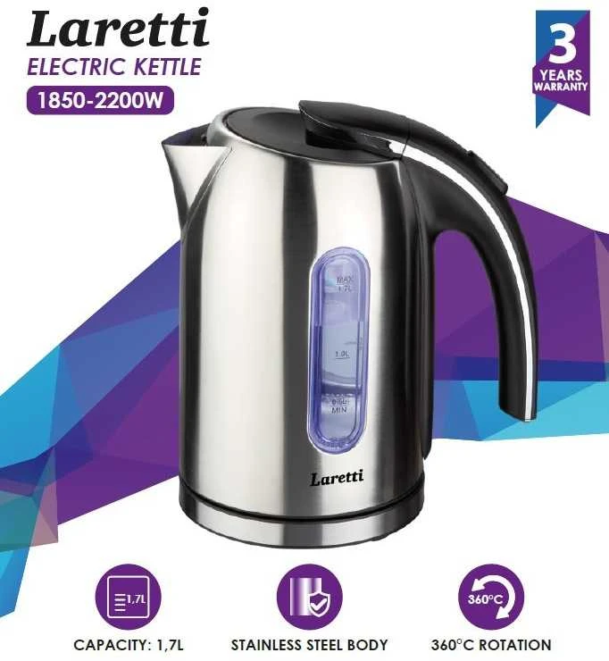 Virdulys Laretti LR-EK7516 1,7L 1850-2200W