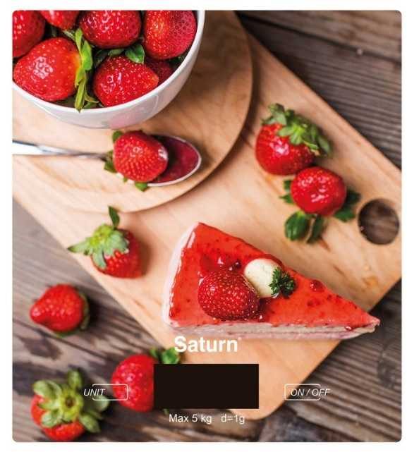 Virtuvinės svarstyklės Saturn ST-KS7835