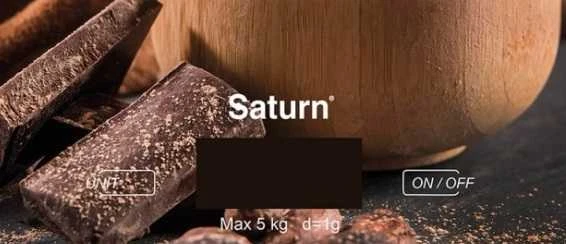 Virtuvinės svarstyklės Virtuvės svoris Saturn ST- KS7834