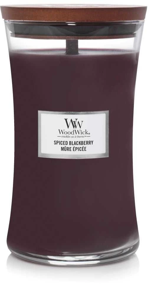 WoodWick Aromatinė žvakė (Spiced Blackberry), 609,5 g