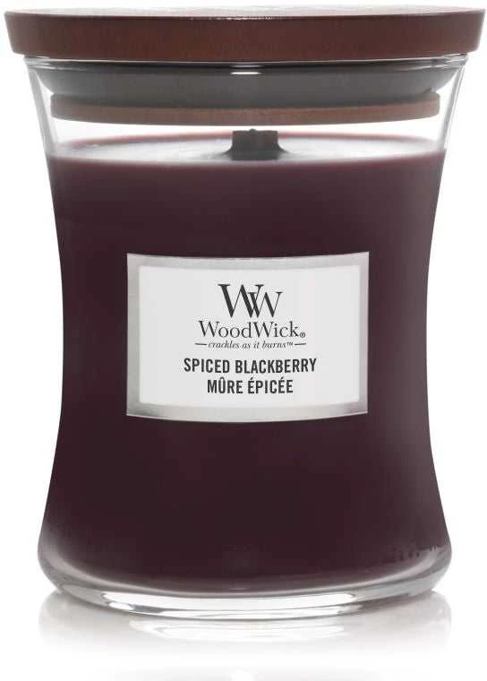 WoodWick Aromatinė žvakė (Spiced Blackberry), 275 g