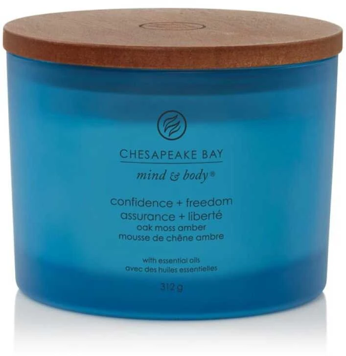 Chesapeake Bay Candle 3 dagčių žvakė – Confidence & Freedom (Oak Moss Amber)