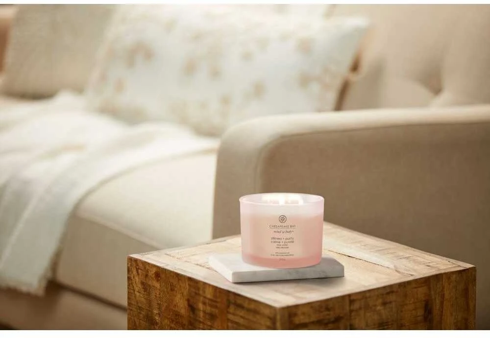 Chesapeake Bay Candle 3 dagčių žvakė – Stillness & Purity (Rose Vanduo)