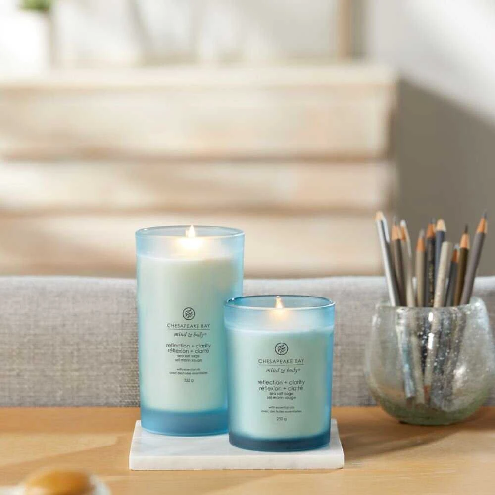Chesapeake Bay Candle didelė žvakė – Reflection & Clarity (Sea Salt Sage)