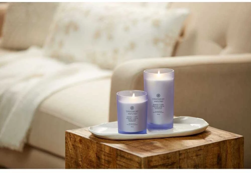 Chesapeake Bay Candle didelė žvakė – Serenity & Calm (Lavender Thyme)