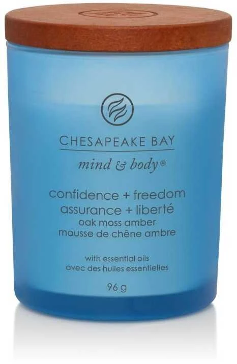 Chesapeake Bay Candle maža žvakė – Confidence & Freedom (Oak Moss Amber)