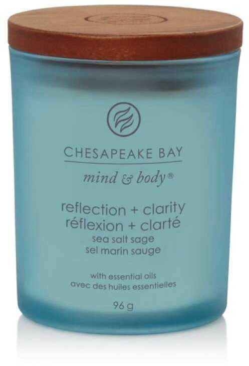 Chesapeake Bay Candle maža žvakė – Reflection & Clarity (Sea Salt Sage)