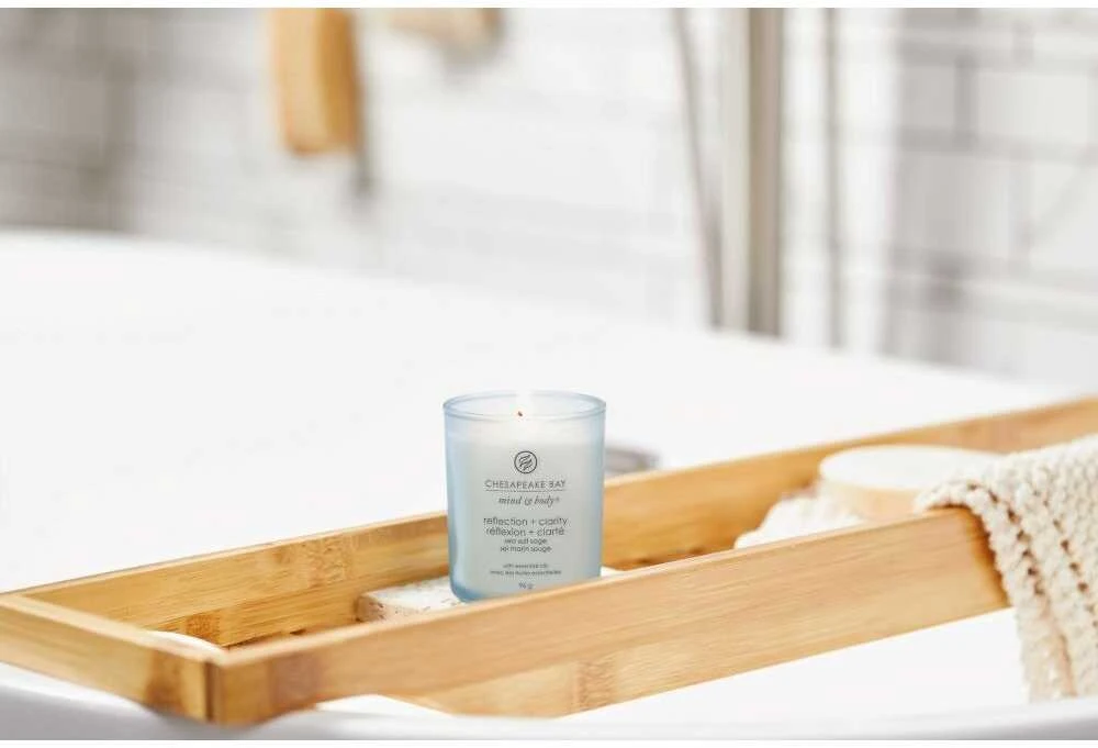 Chesapeake Bay Candle maža žvakė – Reflection & Clarity (Sea Salt Sage)