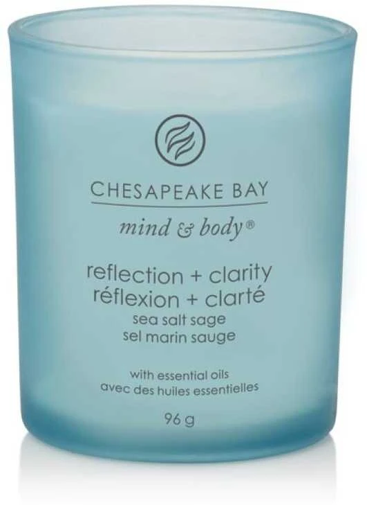 Chesapeake Bay Candle maža žvakė – Reflection & Clarity (Sea Salt Sage)