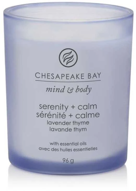 Chesapeake Bay Candle maža žvakė – Serenity & Calm (Lavender Thyme)