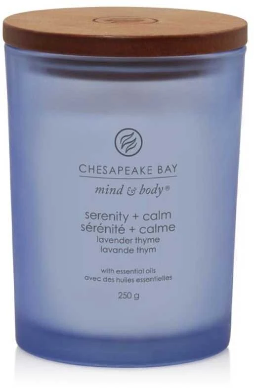 Chesapeake Bay Candle vidutinė žvakė – Serenity & Calm (Lavender Thyme)