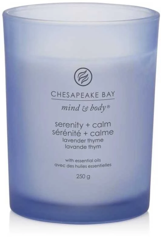 Chesapeake Bay Candle vidutinė žvakė – Serenity & Calm (Lavender Thyme)