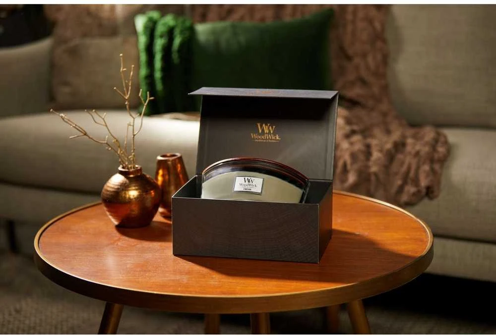 WoodWick Aromatinė žvakė (Fireside), 453,6 g