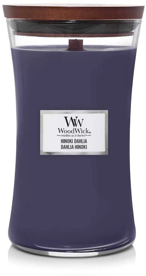 WoodWick Aromatinė žvakė (Hinoki Dahlia), 609,5 g