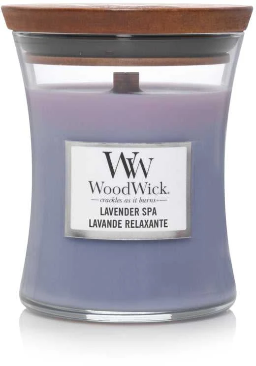 WoodWick Aromatinė žvakė (Lavender Spa), 275 g