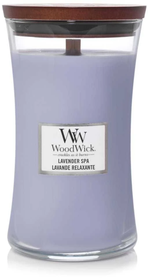 WoodWick Aromatinė žvakė (Lavender Spa), 609,5 g